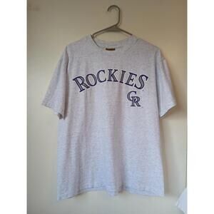 Nutmeg Mills Colorado Rockies Andres Galarraga T-Shirt Size Medium